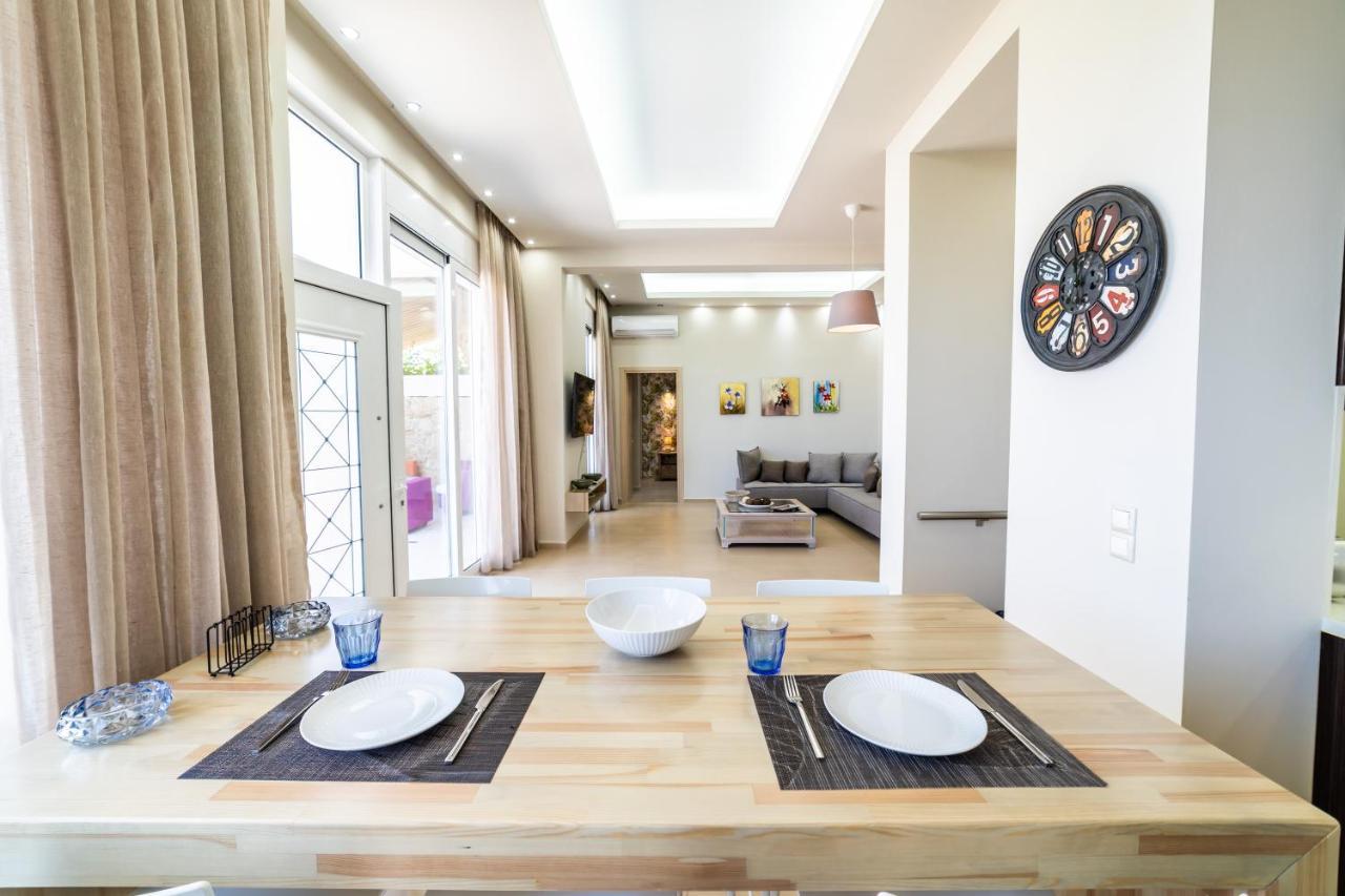 Thomas House Hersonissos - Private Pool - Sleeps 6 Hersonissos (Crete) Exterior foto